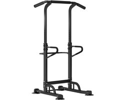 Multifunctioneel Krachttraining Station: Dipstand, Optrekrek en Fitness Power Tower