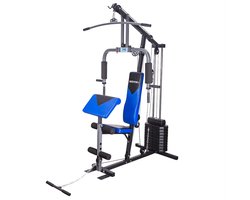 One Fitness Hektor 3 - Krachtstation - Home Gym - 45 kg - Incl. Hoge en Lage Pulley