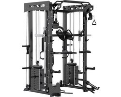 PH Fitness All-in-One Home Gym – Power Rack met 160KG Gewichtstapel – Smith Machine + Kabelsysteem – Full Body Krachtstation – Compact & Professioneel – Incl. Accessoires