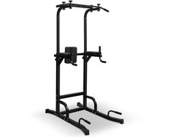 Rustive Hometrainer - Fitness - Home Gym - Pull Up Station - Krachtstation - Power Tower - Dip Station - Alles In Een