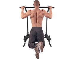 SOUTHWALL Pull Up Bar en Dip Bar – Premium Optrekstang – Dip rack wandmontage – Multifunctionele Fitness station – Krachttraining – Home Workout – Belastbaarheid tot 150kg – Zwart