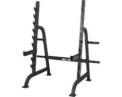 Squat Rack met Haltersteunen - Krachtstation voor Thuisfitness - Max. Belasting 300kg