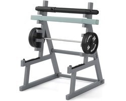 Squat Rack Pen Holder - Mini Barbell Rack voor Kantoor - Gym Decor met Gewichten & Barbells