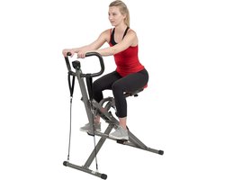 Squat Trainer – Squat Assistent – Fitnessapparaat – Squatmachine – Krachttrainer – Maximaal 135 kg – 12 Weerstandsniveaus Met Digitale Monitor