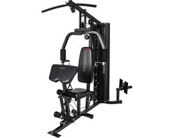 Toorx Fitness MSX-50 Homegym met Legpress - Krachtstation - Fitness - Krachttraining - Zwart