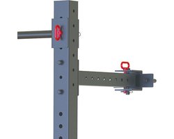 Toorx Fitness Wall Rack WLX-2800 - Half Rack - Power Rack - Squat Rack - Zwart