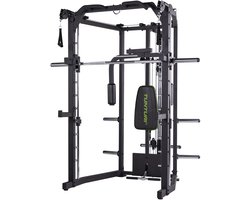 Tunturi SM80 Fitnessapparaat voor thuis - Homegym - Krachtstation - Smith Machine - Full Smith - Compact