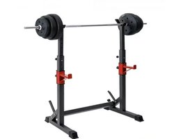 Vedder House - Squatrack - Barbellrack - Fitness - Thuis sporten - In hoogte verstelbaar - Barbell