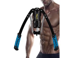 Verstelbare 22-450lbs Hydraulische Arm Exerciser voor Schouder, Biceps en Buikspieren - Professionele Fitness Apparatuur