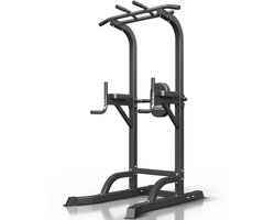 Verstelbare Power Tower Pull Up Bar en Dip Station - Multifunctionele Thuisgym voor Krachttraining