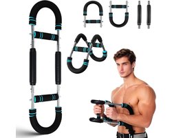 Verstelbare Power Twister Armtrainer Krachttraining 30-50 kg - Borst & Armspieren Trainen
