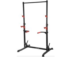 Verstelbare Squat Rack en Pull-Up Bar voor Thuis Fitness