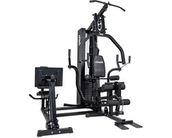VirtuFit KH350 — Krachtstation — Homegym — Incl. leg press — 86 kg gewichtstapel — Verstelbare zitting en rugleuning — Incl. hoge en lage pulley — Fitness voor thuis
