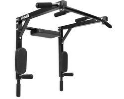 VirtuFit Pull-up en Dip Rack — Pull-up Station & Dip Station — Wandmontage — Multifunctioneel Trainingsrek — Voor Thuisgebruik