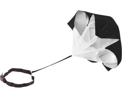 Voetbal Trainingsmateriaal Parachute Weerstandsparachute Fitness Power training Resistance parachute Zwart Voetbal accessoires