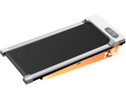 3 in 1 loopband - Loopband met 7% helling - Elektrische 2,5 pk loopband - 1-8 km/u verstelbaar - Oppervlak 38,5 x 94 cm - zilverachtig