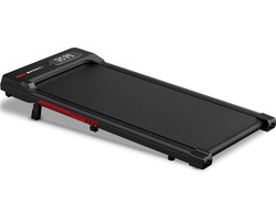 3-in-1 opvouwbare loopband - loopband - elektrisch loopkussen - 5% helling - 1-8 km/u - 2,5 pk motor - 40 cm breed oppervlak - afstandsbediening - LCD-scherm - 130 kg draagvermogen - Zwart