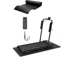 ACTYV Loopband Inklapbaar 1-12km/u - Inclusief Smeerolie, Beschermmat - Hardloopband - Treadmill - Wandelband - Walking pad - Voor Thuis - Elektrisch - Opvouwbaar V2