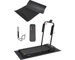 ACTYV Loopband Inklapbaar 1-12km/u - Inclusief Smeerolie, Beschermmat - Hardloopband - Treadmill - Wandelband - Walking pad - Voor Thuis - Elektrisch - Opvouwbaar