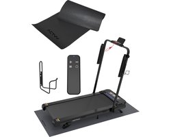 ACTYV Loopband Inklapbaar 1-12km/u met 6% Hellingsfunctie - Inclusief Smeerolie, Beschermmat - Hardloopband - Treadmill - Wandelband - Walking pad - Voor Thuis - Elektrisch - Opvouwbaar
