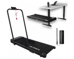 AJ-Sports Loopband - 1 tot 12 km/u - Walking pad - Loopband inklapbaar - Wandelband - Hardloopband - Treadmill - Extra Krachtige 2.0 PK Motor - 12 Programma's - 99% Voorgemonteerd - De perfecte Loopband voor onder het Bureau - Fitness