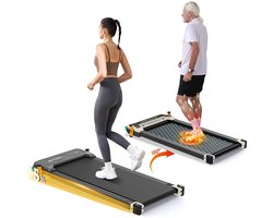 Akluer 520A-A dubbelzijdige loopband met Shiatsu-voetmassageapparaat, 2,5 pk stille motor, maximaal draagvermogen 150 kg, led-display en afstandsbediening