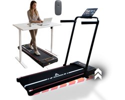 Altrado Pace 12F Loopband 1-12 km/u - Loopband inklapbaar - Wandelband - Walking pad - Loopband met hellingfunctie - Loopbanden voor thuis - LED Display & Afstandsbediening