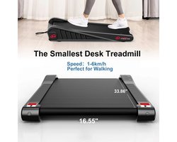 Boleen - thuis loopband - hometrainer - loopbanden - 10km/u - Met helling - Inclu afstandsbediening