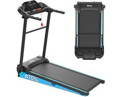 Brixy Loopband – Inklapbaar – Wandelband – 12 Programma’s – Tablethouder – Hellingsfunctie – Treadmill – 1–12 km/u