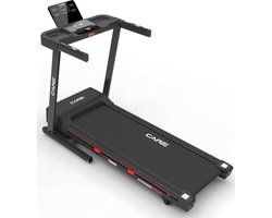 CARE JOGGER MAX - Connected en opvouwbare loopband - Maximale snelheid 16 km/u - 28 programma’s - Gemotoriseerde helling tot max. 9% - Voor thuisgebruik