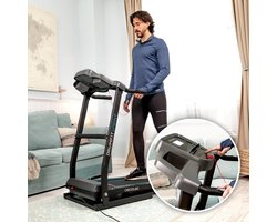 Cecotec Opvouwbare loopband DrumFit WayHome 1500 Sprint. 900 W, 1 tot 15 km/u, 12 programma`s, LCD-bedieningspaneel, loopvlak 12