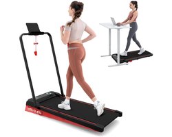 Citysport Loopband 1-10km/u – Walking Pad – Loopband Inklapbaar – Wandelband – Met Hellingfunctie – Incl. Tablethouder en Afstandsbediening - 120kg Draagvermogen