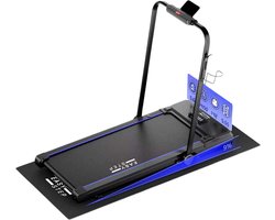 Easystep V12L - Loopband 1-12 km/h Automatische hellingshoek in 9 standen - Incl. Dempende Vloermat/ Smeerolie- Opvouwbaar & Inklapbaar - Wandelband Elektrisch - Walking Pad past onder Bureau - Renband Fitness - Opvouwbare Loopbanden - Walkingpad