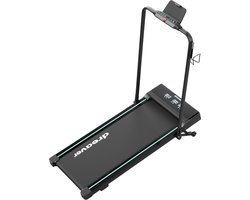 Dreaver Elevate Pro - 2 in 1 Loopband Inklapbaar 12KM/U met 9% Hellingsfunctie - Hardloopband - Treadmill - Wandelband - Walking pad - Voor Thuis