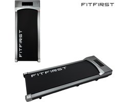 FitFirst® Walker - Loopband met ingebouwde Speakers en App - Verrijdbaar - Met afstandsbediening - Display met Trainingsinformatie - Telefoonhouder - Bluetooth - Hometrainer Fitness - Ideaal voor onder bureau