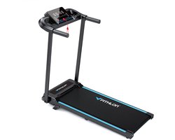 Fithlon Xfold Pro Loopband - Treadmill - 1-12km/u - Inklapbaar - Met Helling 9% - Wandelband - Opvouwbare Loopband - Elektrische Loopband - Telefoonhouder - Tablethouder