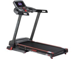 Focus Fitness - Jet 5 - Loopband - 36 Trainingsprogramma's - 12 Hellingshoek niveaus - Tot 16 km/h