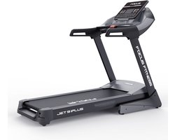 Focus Fitness - Jet 9 iPlus - Loopband - 12 Trainingsprogramma's - 16 Hellingshoek niveaus - Bluetooth