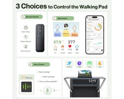 Foldable Adjustable Incline Home Treadmill – 10% Incline, 7.6 MPH, 2.5 HP Motor, 41 x 16 inch Wide Running Belt, Shock Absorbing, Portable Under Desk Treadmill – Meda Home Store