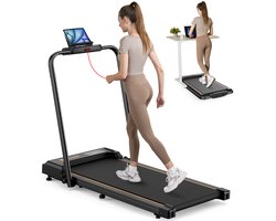 Formill FT51 - Loopband - Snelheidsbereik 1-10 km/u - Loopoppervlak 38x100 cm - LED Scherm - Maximale draagcapaciteit 120 kg - Met draadloze afstandsbediening - Geschikt voor fitness thuis of in een appartement