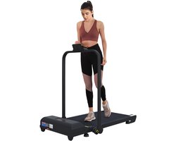 HOMCOM-Wandelband-Staal-130x59x96cm-Zwart