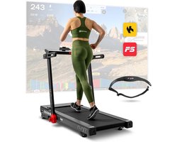 Hop-Sport Aspire HS-2500LB Loopband – Elektrische Hardloopband voor Thuis met 3 PK Motor, 18 km/u & Bluetooth – 150 kg Max. Belastbaar