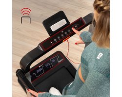Hop-Sport HS-1300WLB Active – Elektrische loopband – 14 km/u – Dubbele displays – 12 trainingsprogramma’s – Compatibel met FitShow-app