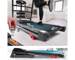 Hop-Sport HS-1500LB Vista – Elektrische Loopband – 12 Programma’s – Hellingshoek 3 Levels – Met Massageapparaat – Bluetooth, compatibel met Kinomap & FitShow