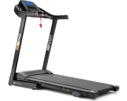 Hop-Sport Loopband HS-1000LB Wind – Elektrische Hardloopband met 12 Programma’s, 2.0 PK Motor, 14 km/u & Bluetooth – 150 kg Belastbaar – Grijs