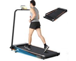 ISE Loopband Inklapbaar - Loopband voor Thuis - Wandelband - Met Helling – Stil en Compact – 1–12 km/u – Wandelband en Hardloopband voor Thuis – 120 kg – Breed Loopvlak 40 cm