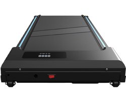 OSOMIRO Loopband Snelheid 1-6 km/u - loopbanden voor thuis - wandelband - Loopmachine - 12 programma's - Met afstandsbediening - Met LED-display - Blauw