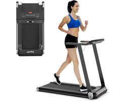 Loopband Inklapbaar - Hometrainer Elektrisch - Walking Pad Fitness - Zwart