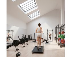 Loopband Inklapbaar met 9% Helling – Stil Elektrisch Walkpad 4-in-1 – 8 km/u – 2.5 PK Motor – Schokdempende Opvouwbare Trapmolen voor Thuis & Kantoor – LED-Display – Compact Fitnessapparaat – ProFit Fold & Incline Treadmill – Altameubel