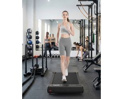 Loopband Inklapbaar met Helling voor Thuis & Onder Bureau – Compact Walking Pad 1-8 km/u – Stille 2,5 PK Motor – LCD Display – Ruimtebesparend & Lichtgewicht – Designbest